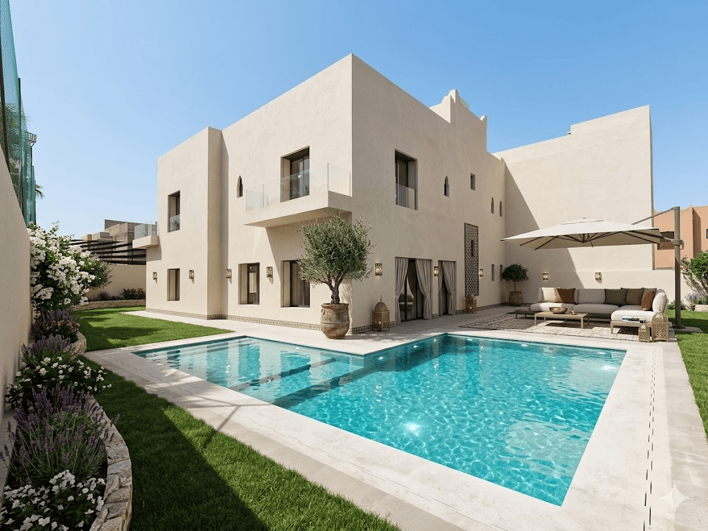 Opportunité Exceptionnelle : Villa Contemporaine à Targa proche Kick-Off à 10mn de Guéliz