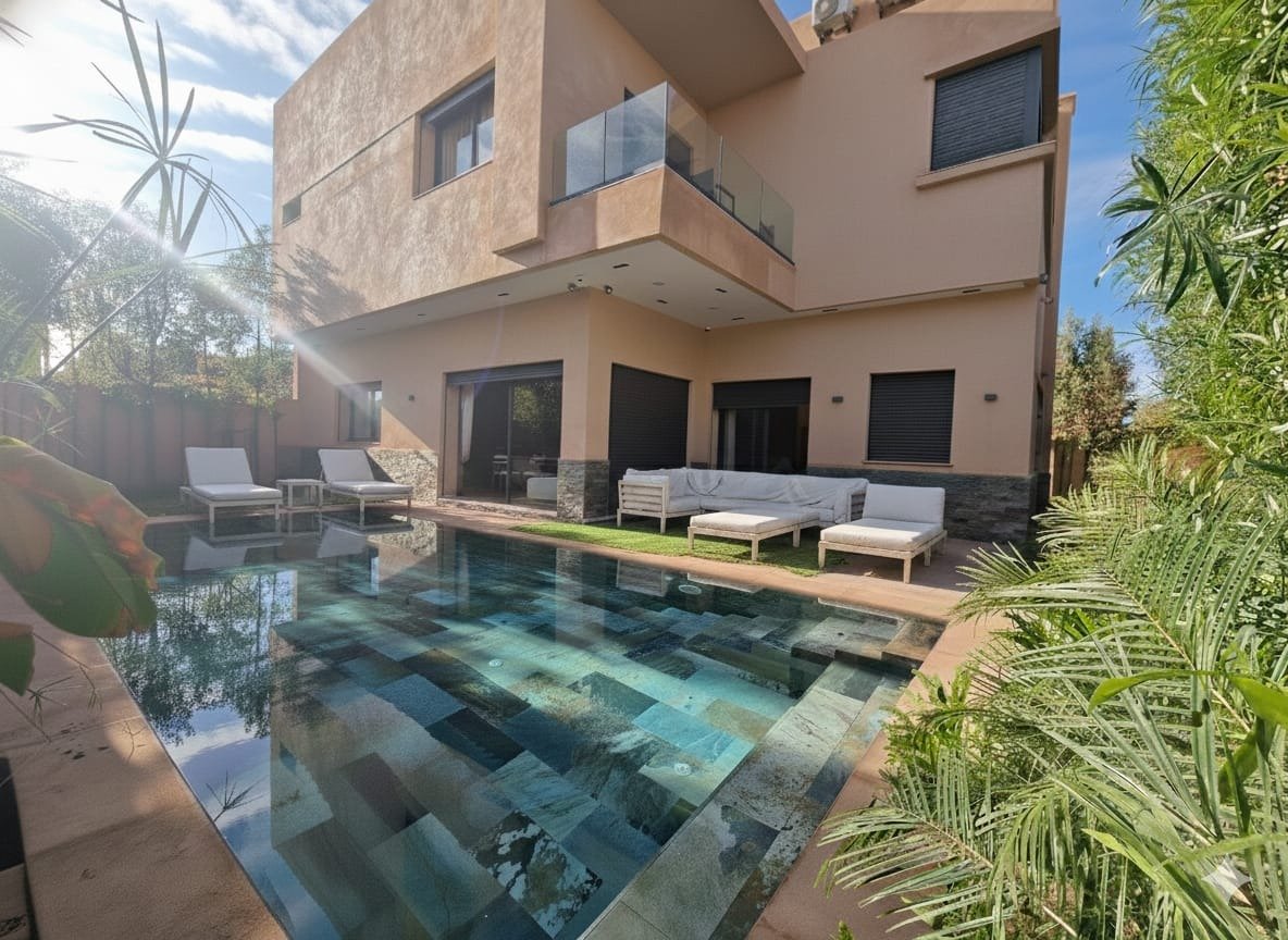 Luxueuse Villa avec piscine en LLD à Noria Golf