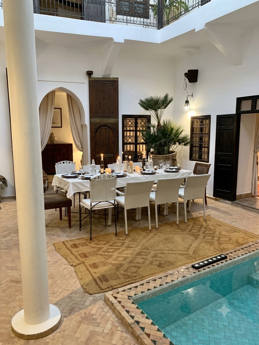 À Vendre : Riad en Activité – Quartier Bab Aylan, Marrakech