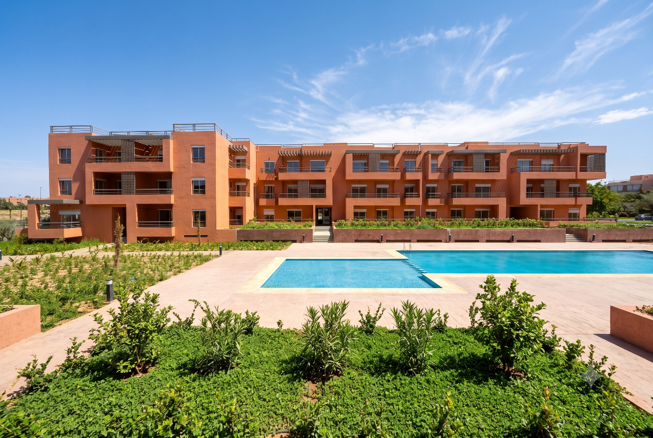 Appartement de standing – Résidence Riad Garden,  piscine terrasse à Bd Mohamed 6 Marrakech