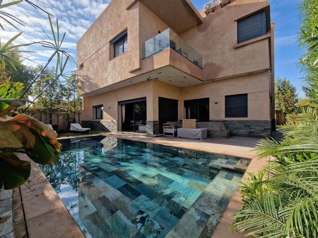 Luxueuse Villa meublée avec piscine en LLD à Noria Golf