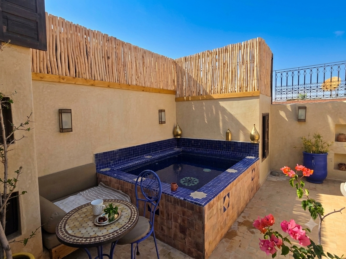 Charmant Riad Titré – Proche Bab Doukkala, Guéliz & Majorelle, Marrakech