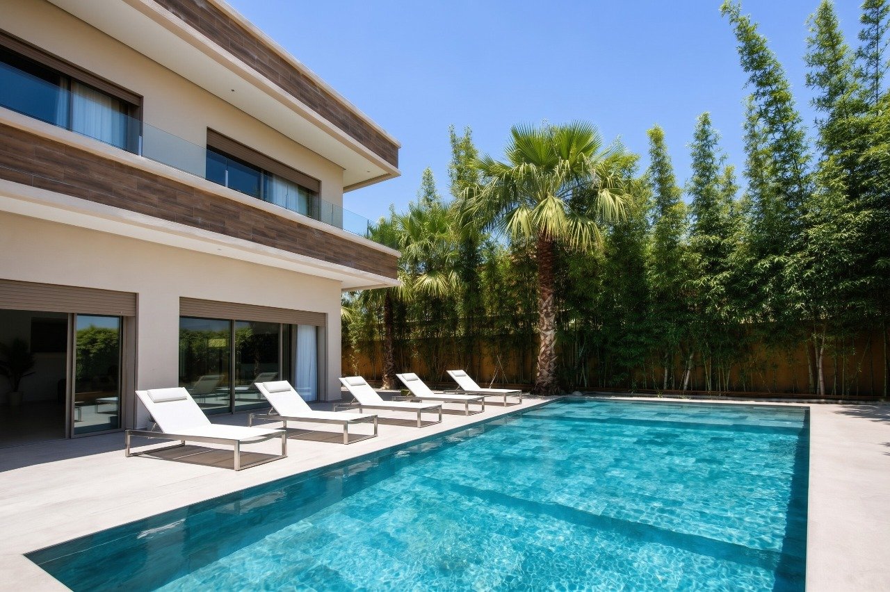 OPPORTUNITÉ CONCIERGERIE & EXPLOITATION LCD – Villa Meublée 5 Suites avec Piscine Privée – Agdal (Sous-location autorisée)