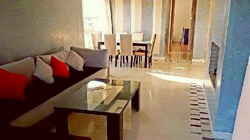 Bel appartement Meublée situé dans une Résidence avec Jardin et Piscine à Prestigia