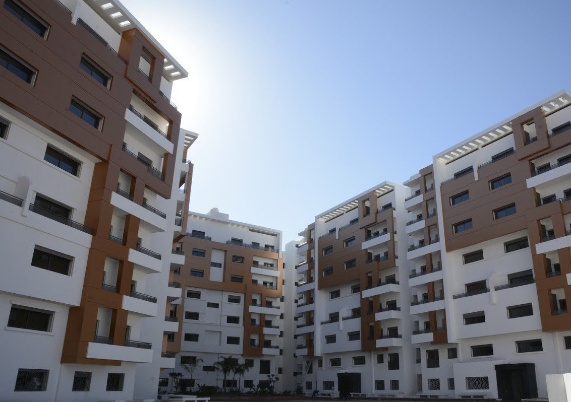 Appartement au rez de chaussé à louer vide 2ch, lumineux au centre ville d'Agadir