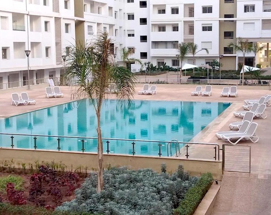 Joli appartement moderne vue sur mer à louer à Hay Mohammadi Agadir