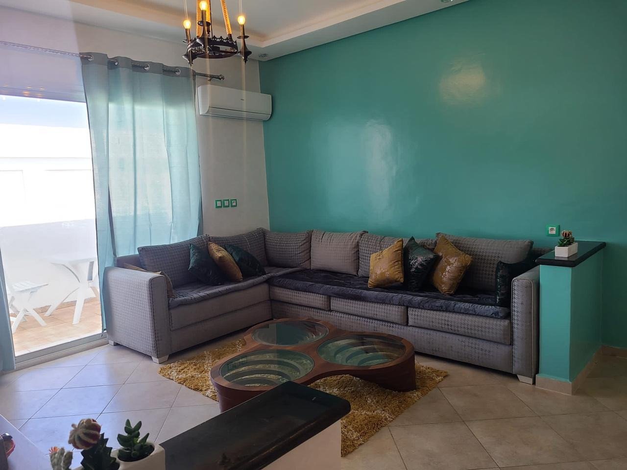 Bel appartement  meublé à louer  au coeur de Imi Ouaddar vue sur mer et montagnes - Agadir