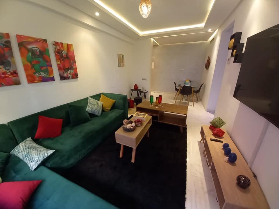 Appartement bien meublé 2 chambres avec terrasses à Guéliz - Marrakech