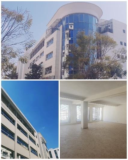 A louer grand plateau bureau de 150m² excellente situation en plein centre d'Agadir, avenue Hassan II