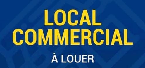 Local commercial à louer de 160m² avec 1 façades, bien situé au quartier Salam
