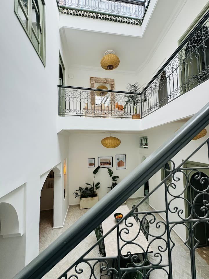 Très joli Riad entièrement rénové. Meublé et décoré avec beaucoup de goût et de charme